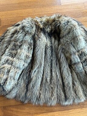 VINTAGE SAFURON FUR COAT — Late 1960s to early 1970s